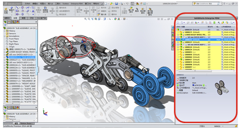 SOLIDWORKS PDM与设计软件的集成